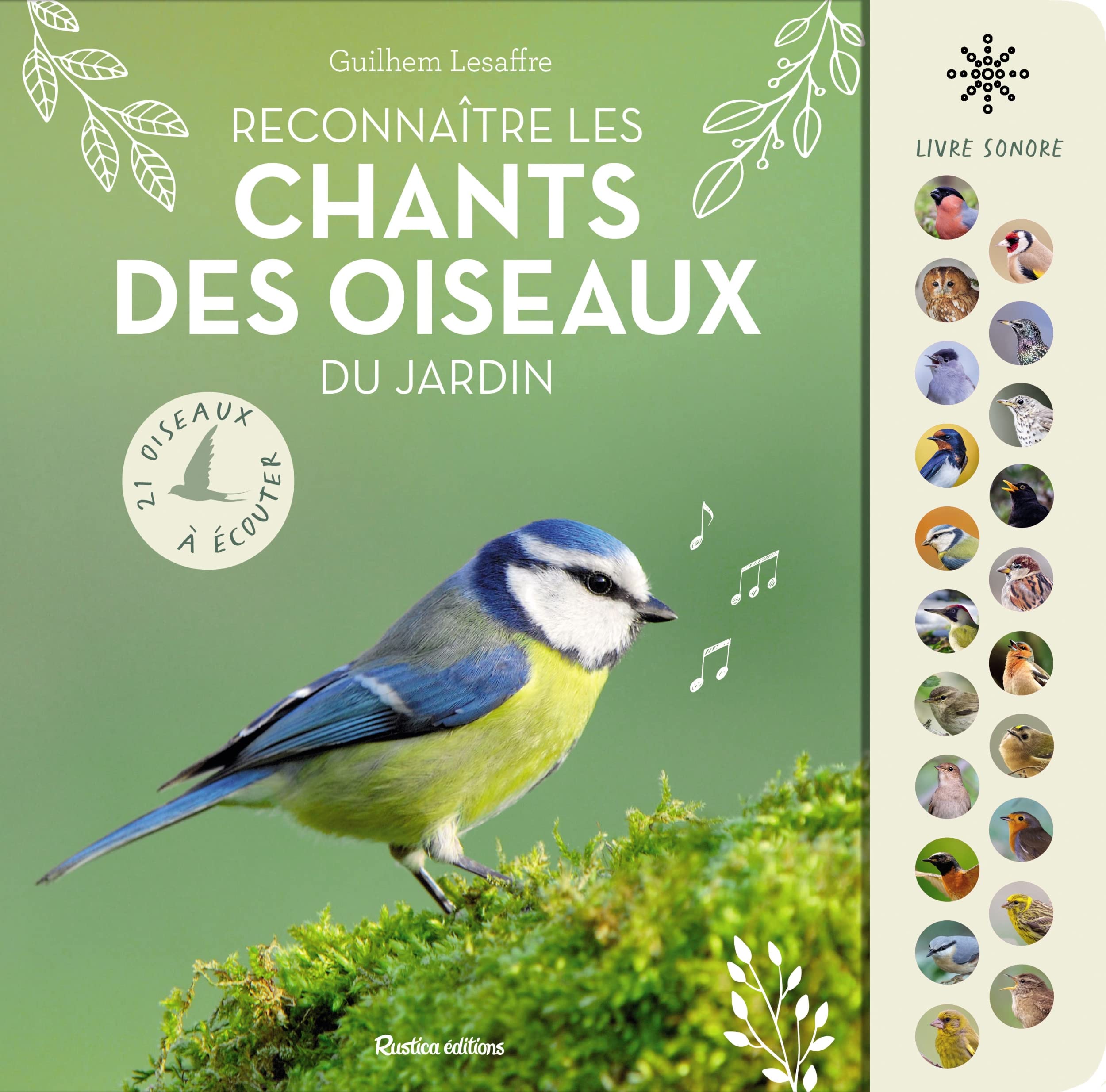 Reconnaître les chants des oiseaux du jardin: 21 oiseaux à écouter book