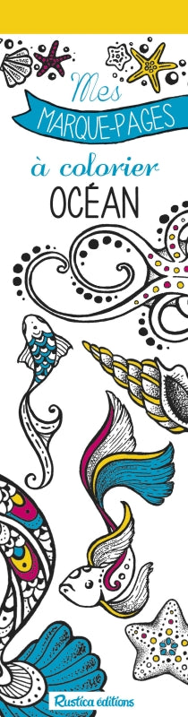 Océan : mes marque-pages à colorier Leisure, Home & Garden