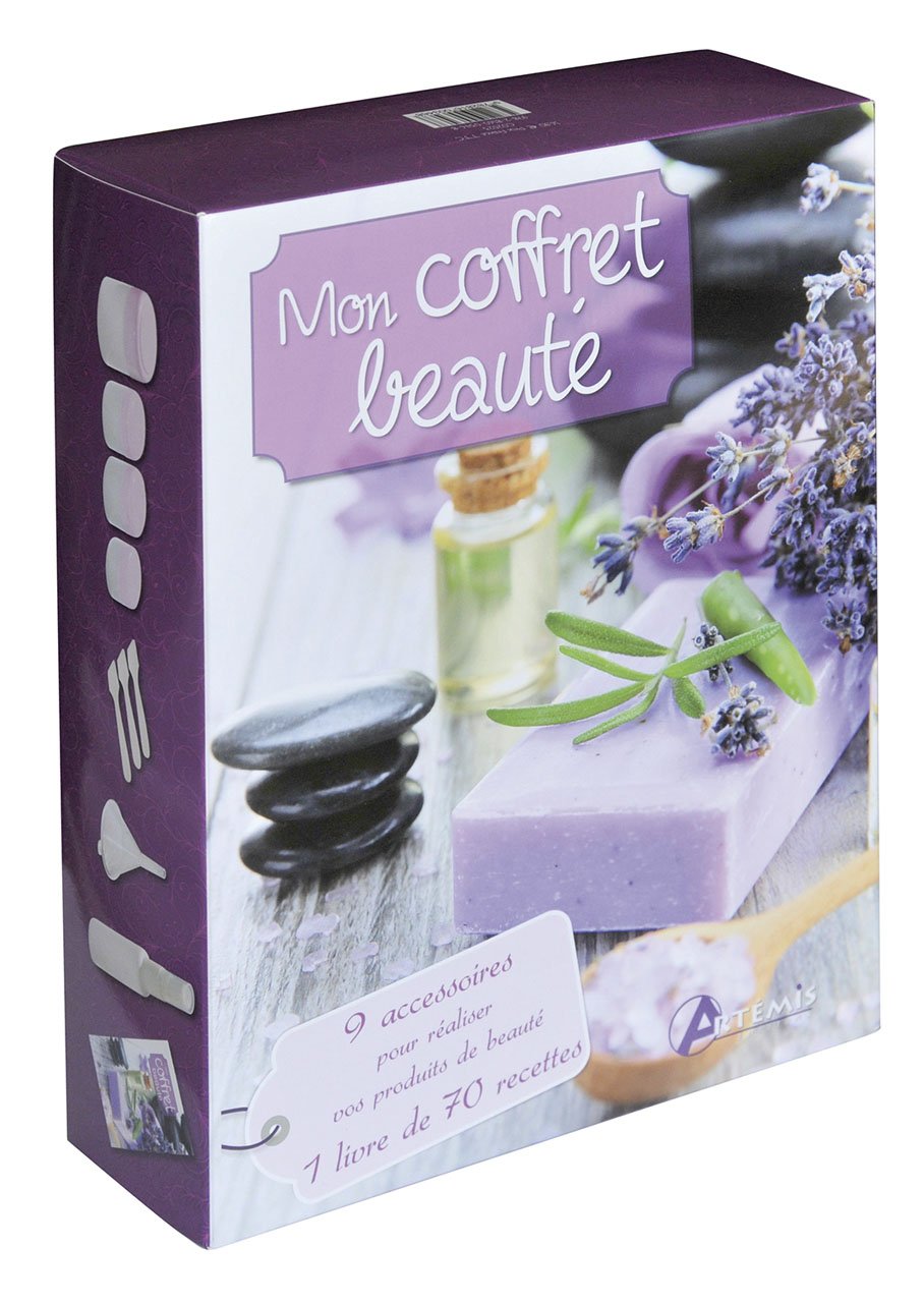 Mon coffret beauté: 9 accessoires pour réaliser vos produits de beauté, 1 livre de 70 recettes Books