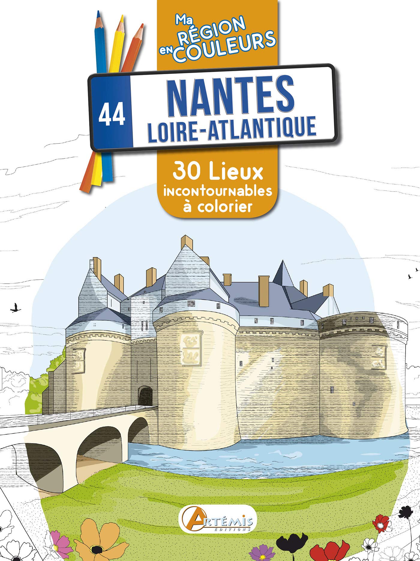 Nantes, Loire-Atlantique (44): 30 lieux incontournables à colorier Leisure, Home & Garden