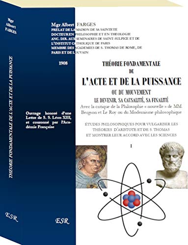THÉORIE FONDAMENTALE DE L'ACTE ET DE LA PUISSANCE Books