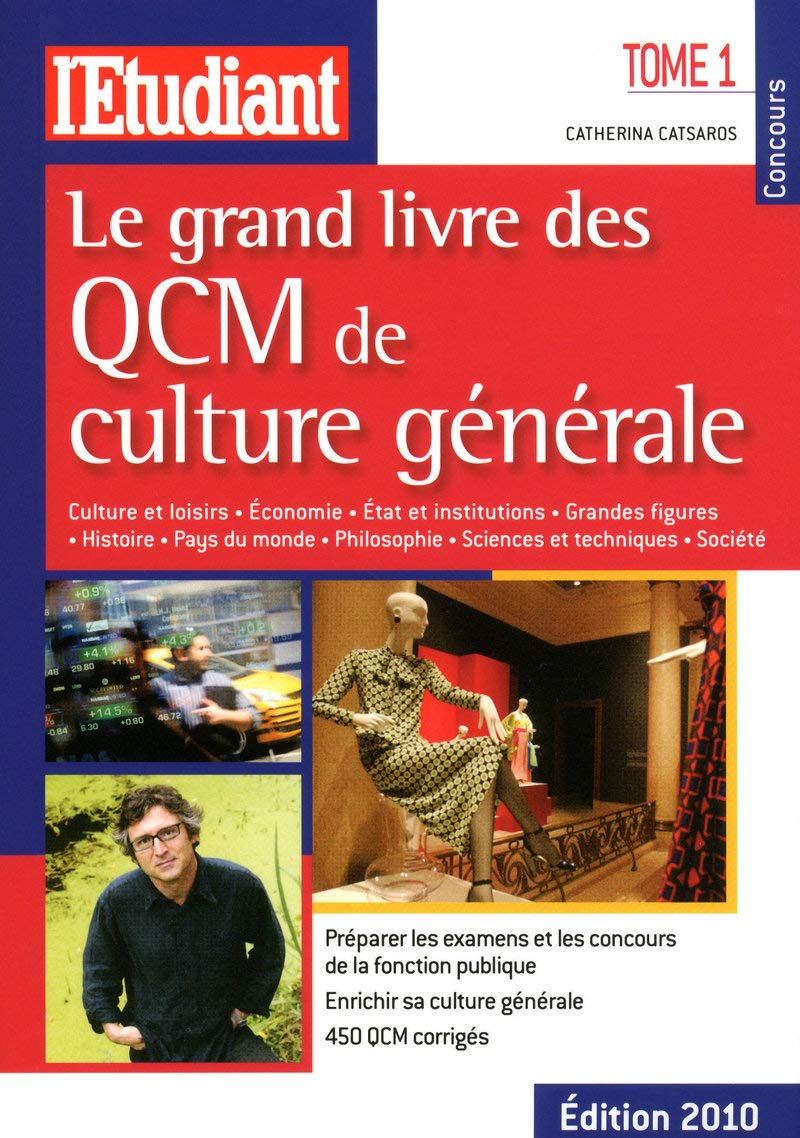Le grand livre des QCM de culture généale - tome 1 book