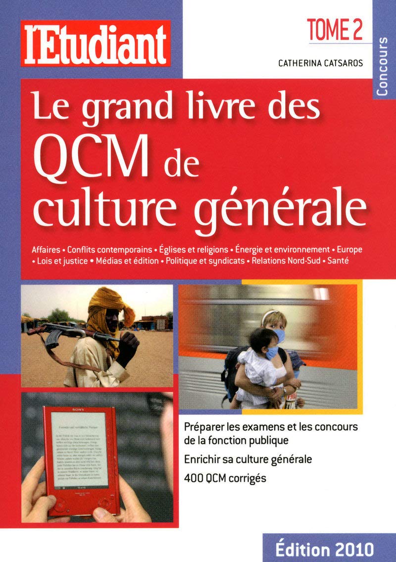 Le grand livre des QCM de culture générale - tome 2 book
