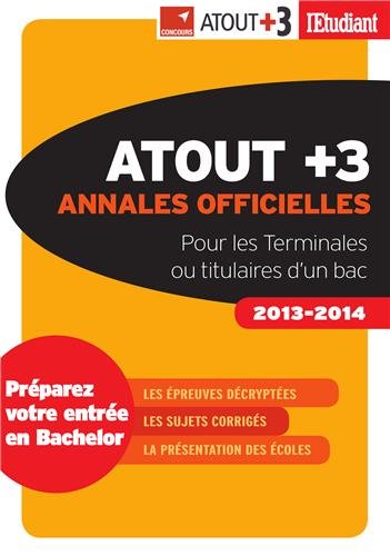 les annales officielles atout +3 book