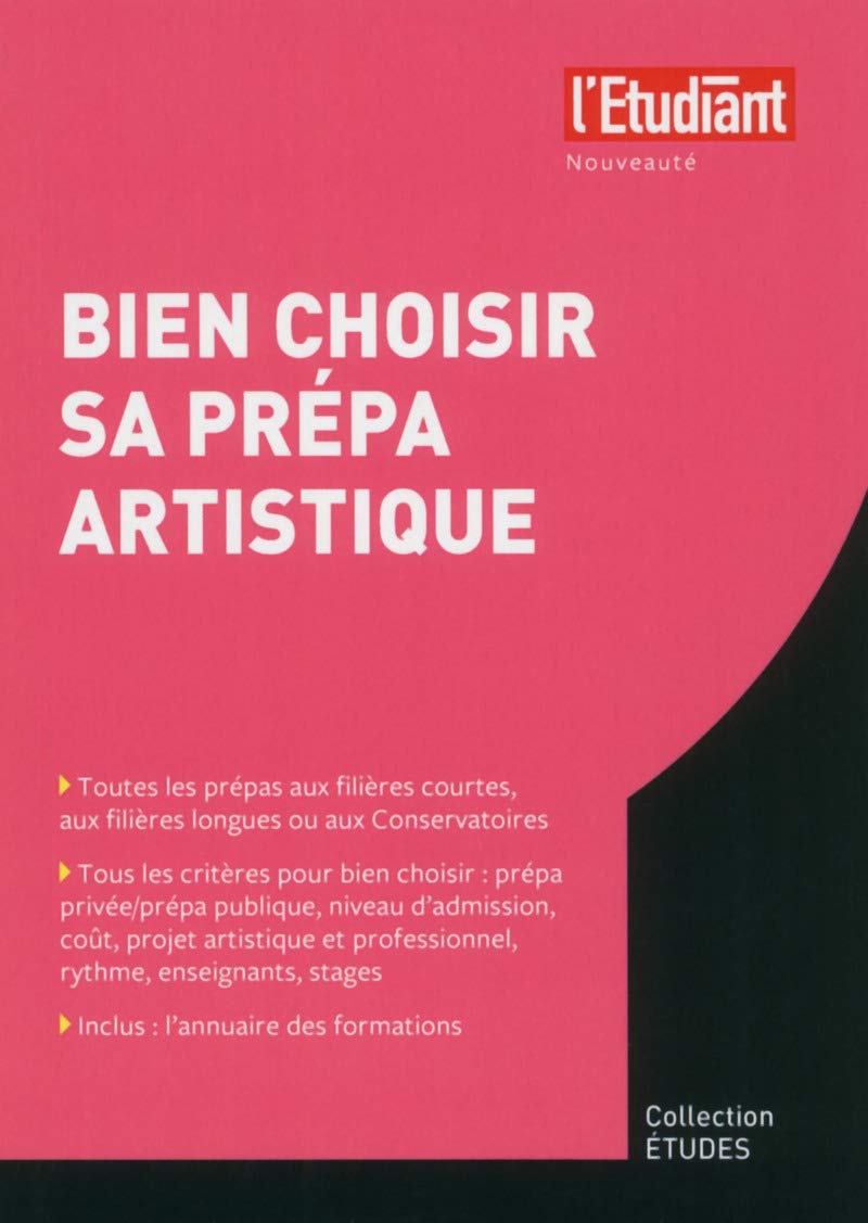 Bien choisir sa prépa artistique book