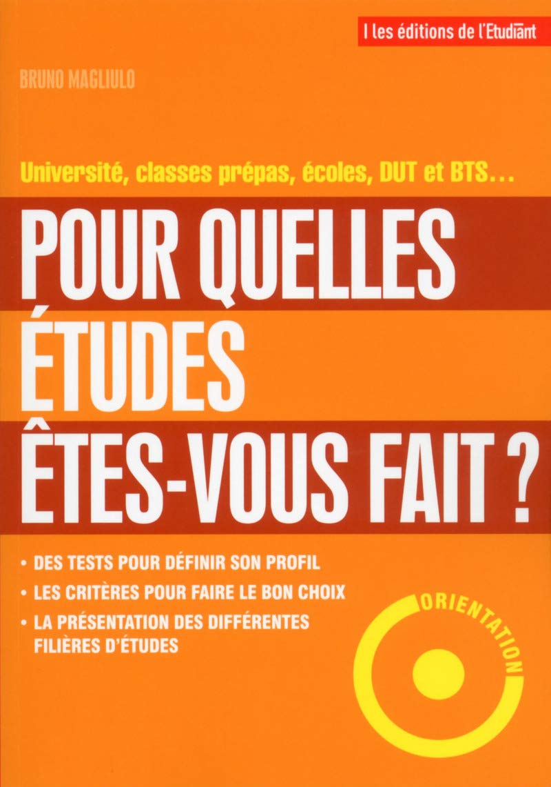 Pour quelles études êtes-vous fait ? Business, Finance & Career