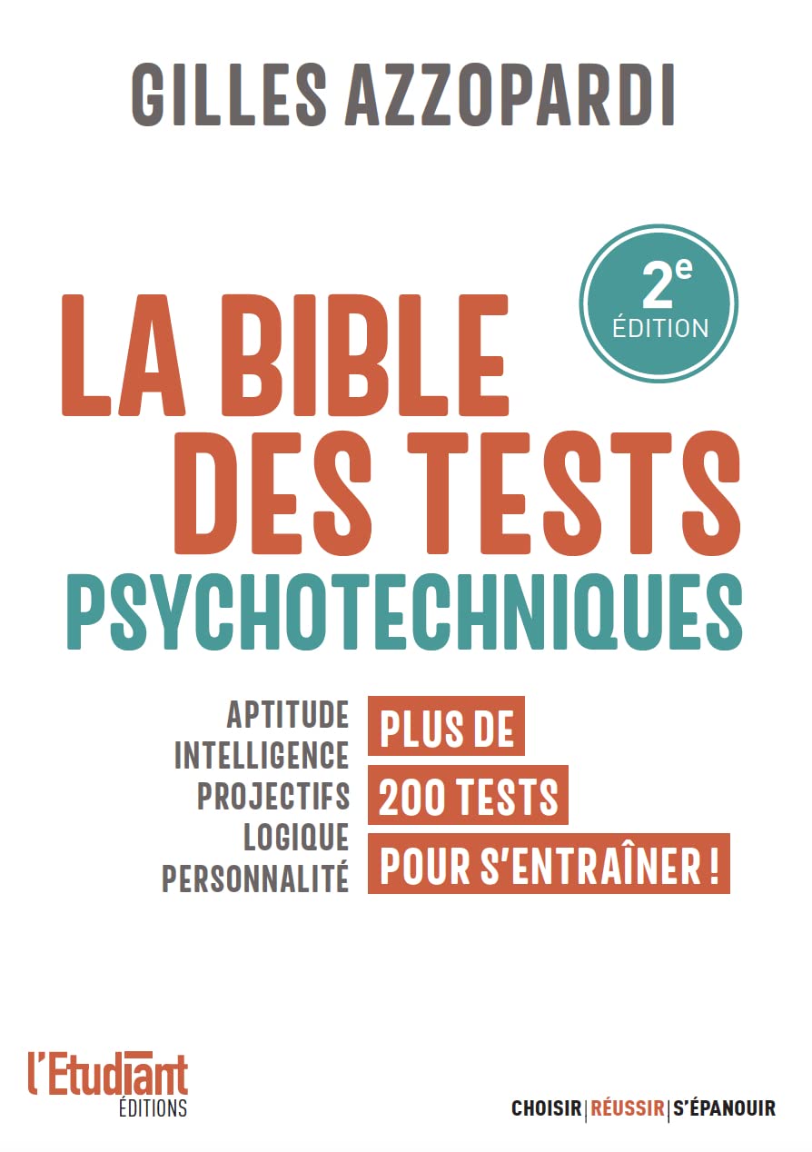 La Bible des tests psychotechniques 2ed Business, Finance & Career