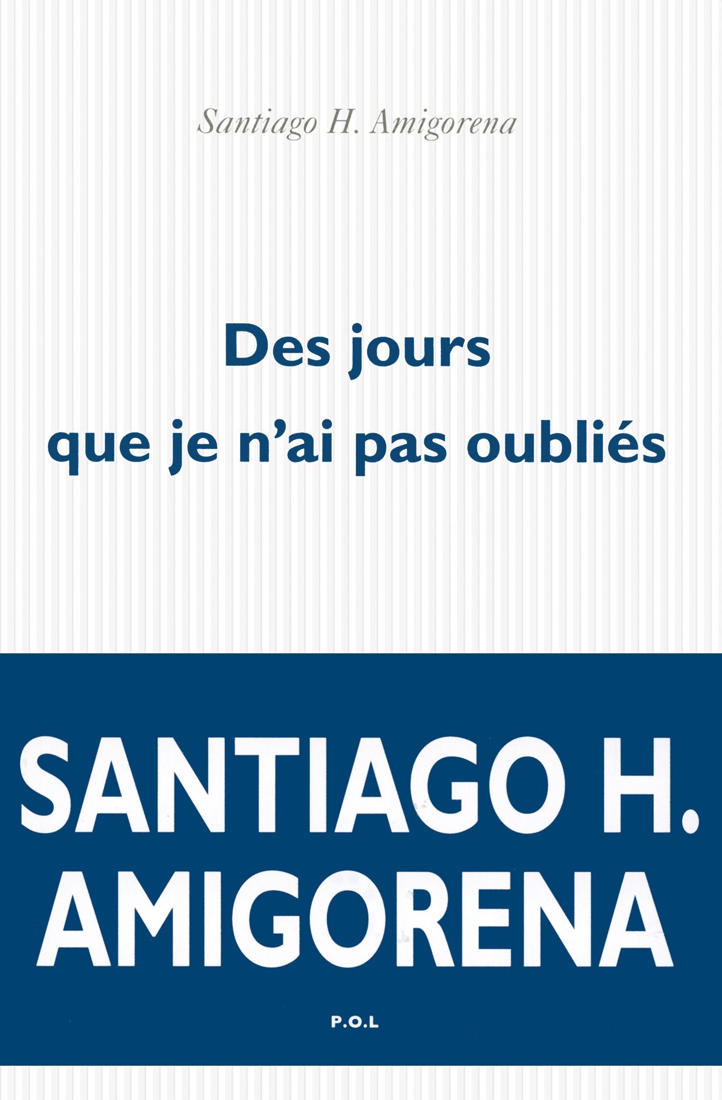 Des jours que je n'ai pas oubliés Contemporary literature
