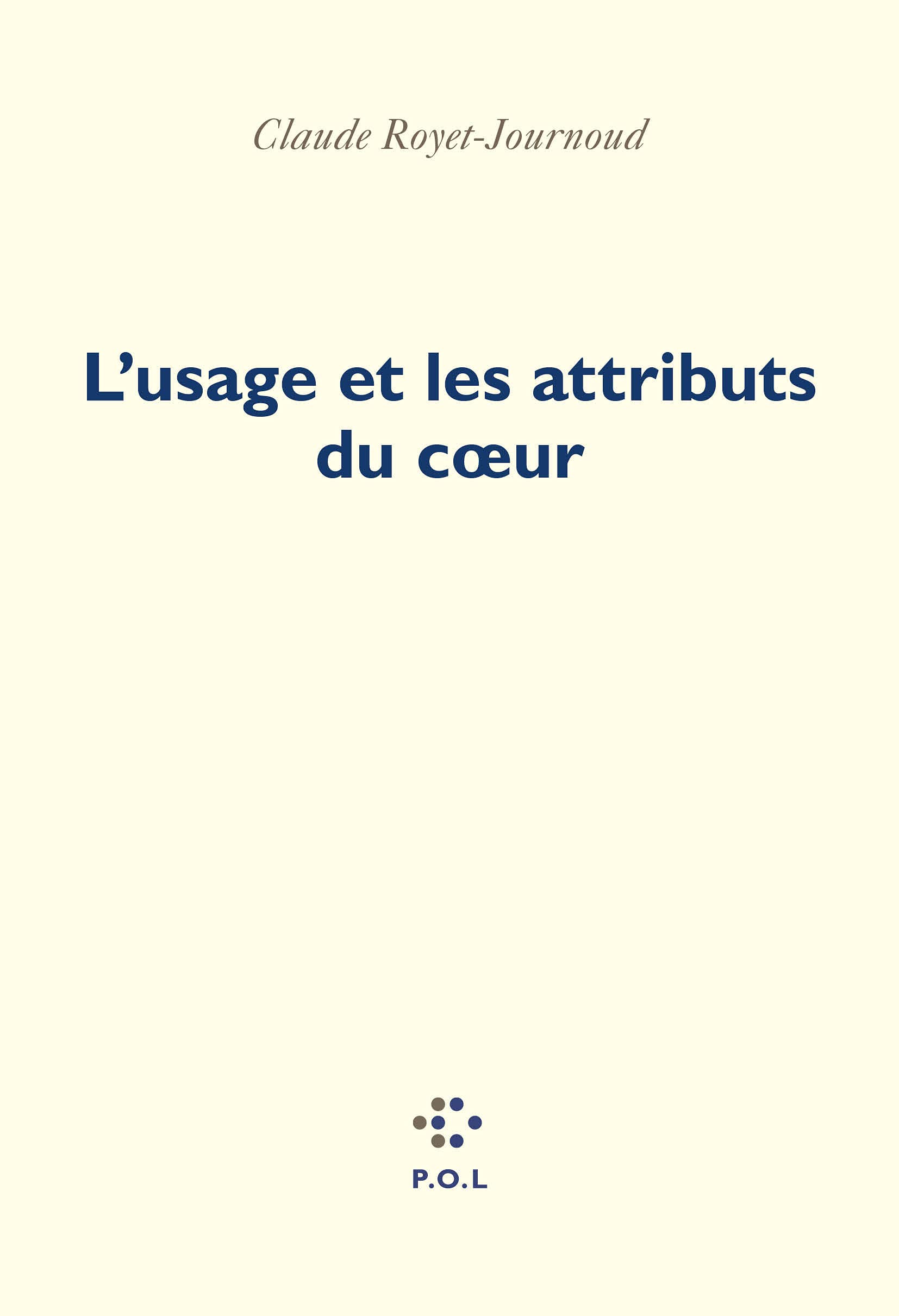 L'usage et les attributs du coeur book