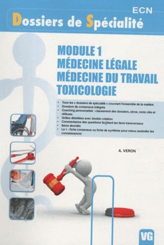 Module 1 Médecine légale - Médecine du travail - Toxicologie book