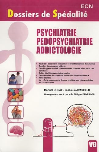 DSP PSYCHIATRIE PEDOPSYCHIATRIE ADDICTOLOGIE Medicine