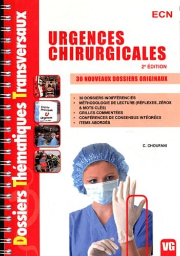 Urgences chirurgicales ECN: 30 nouveaux dossiers originaux book