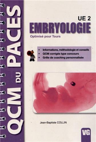 Embryologie, UE2 : optimisé pour Tours book