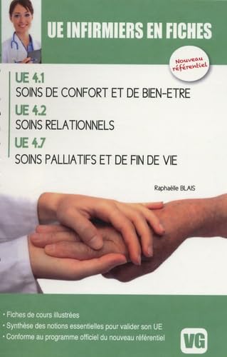 UE 4.1 : Soins de confort et de bien-être - UE 4.2 : Soins relationnels - UE 4.7 : Soins palliatifs et de fin de vie Medicine