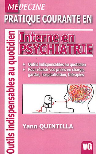 Pratique courante en interne en psychiatrie book