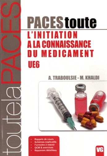 L'initiation à la connaissance du médicament UE6 book