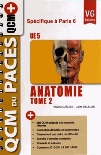 Anatomie UE 5: Tome 2 spécifique à Paris 6 book