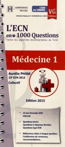 Médecine 1: L'ECN en + 1000 Questions book