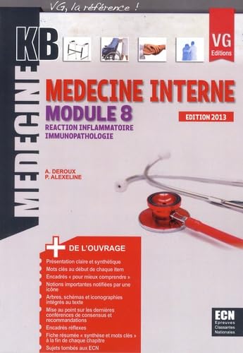 Médecine interne module 8: Réaction inflammatoire, immunopathologie book