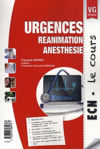 Urgences réanimation anesthésie book
