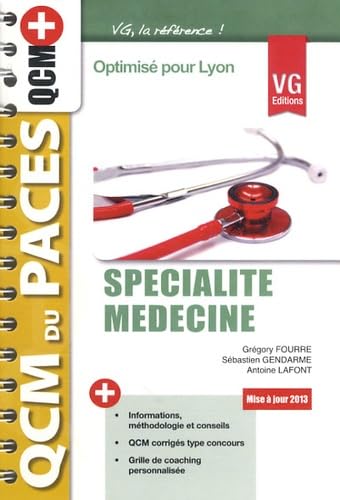 Spécialité médecine: Optimisé pour Lyon book