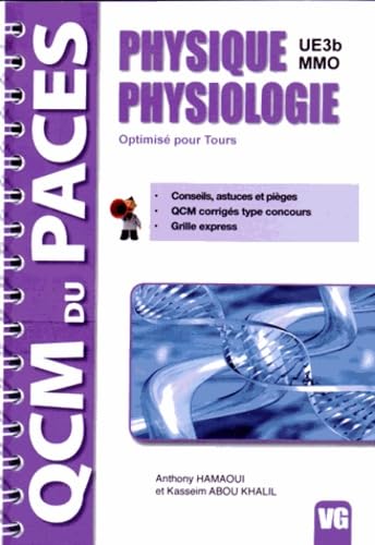 Physique physiologie: UE3b-MMO, optimisé pour Tours book