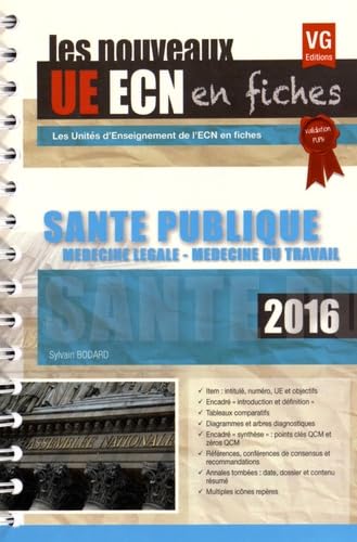 Santé publique: Médecine légale, médecine du travail book