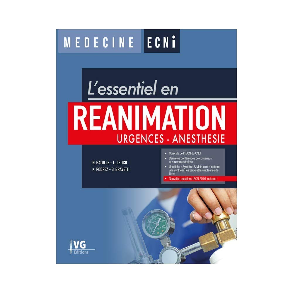 L'essentiel en réanimation: Urgences - Anesthésie book