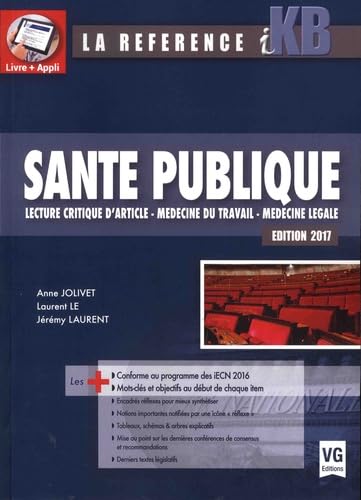 Santé publique: Lecture critique d'article, médecine du travail, médecine légale book
