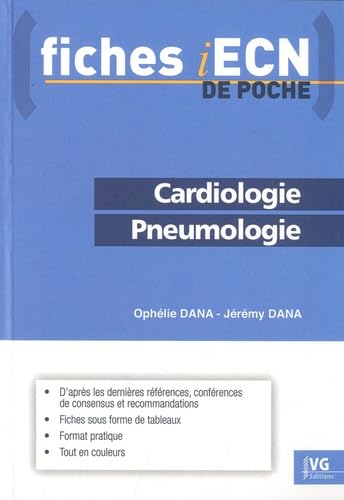 FICHES IECN DE POCHE CARDIOLOGIE PNEUMOLOGIE Medicine