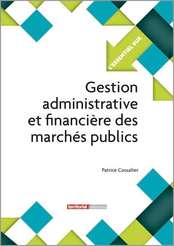 Gestion administrative et financière des marchés publics book