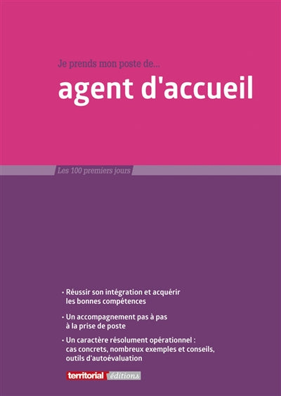 Product Image: Je prends mon poste d'agent d'accueil