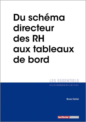 Du schéma directeur des RH aux tableaux de bord book