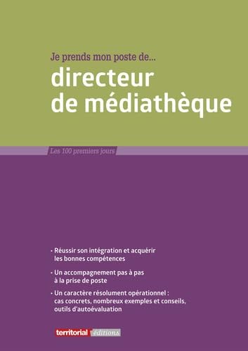Je prends mon poste de directeur de médiathèque Leisure, Home & Garden