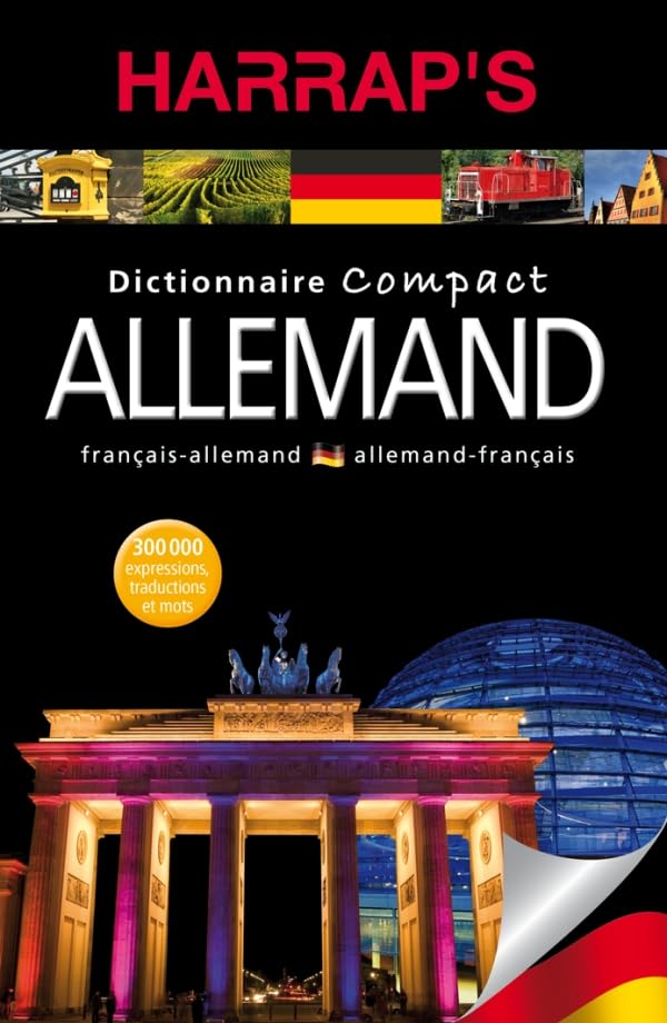 Harrap's dictionnaire compact allemand: Français-allemand et allemand-français Foreign Languages ​​& Dictionaries