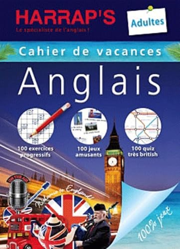 Harrap's 100% jeux Anglais: Cahier de vacances adulte Books
