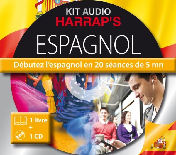 Harrap's Kit audio espagnol - Débutez l'Espagnol en 20 séances de 5 mn Foreign Languages ​​& Dictionaries