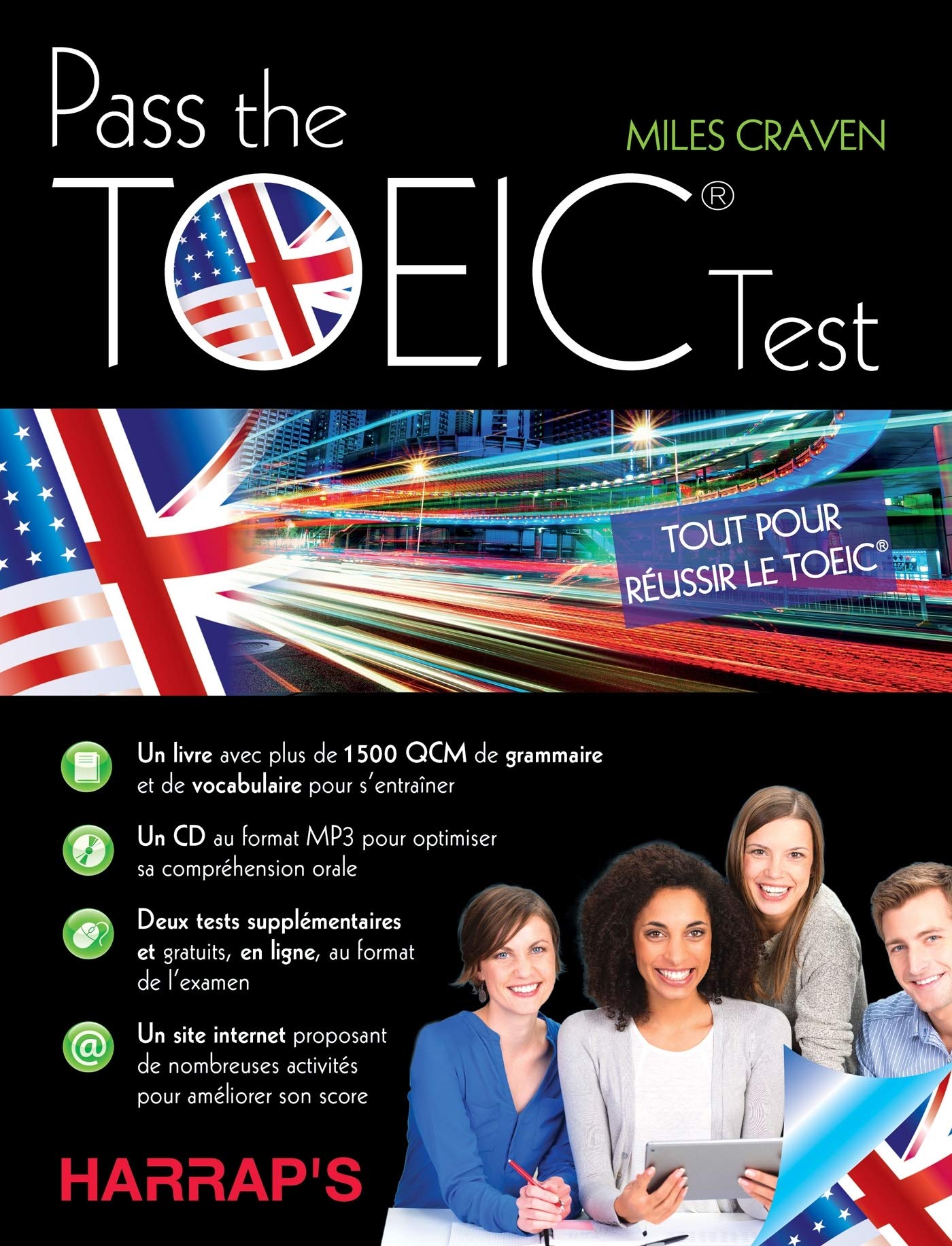 Pass the TOEIC Test - Tout pour réussir le TOEIC Foreign Languages ​​& Dictionaries