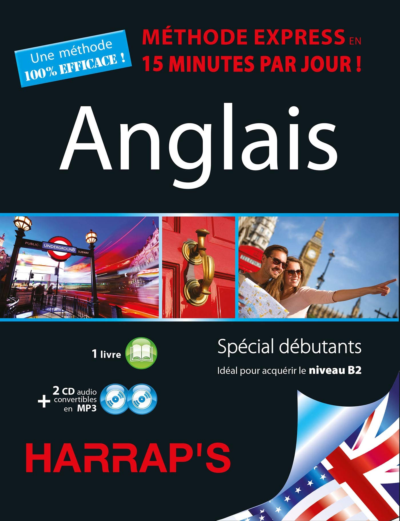 Harrap's méthode Express Anglais 2CD+livre book