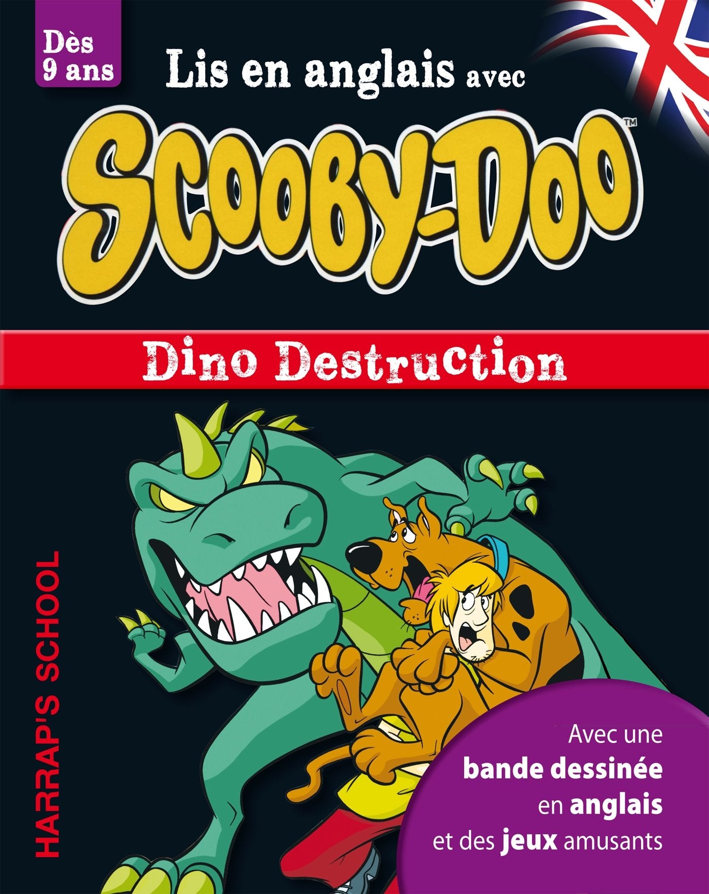A story and games with Scooby-Doo - Dino Destruction Manga