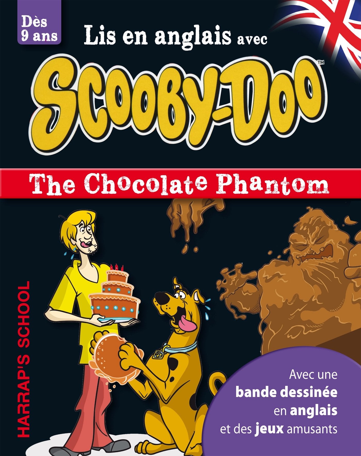A story and games with Scooby-Doo - The Chocolate Phantom Manga