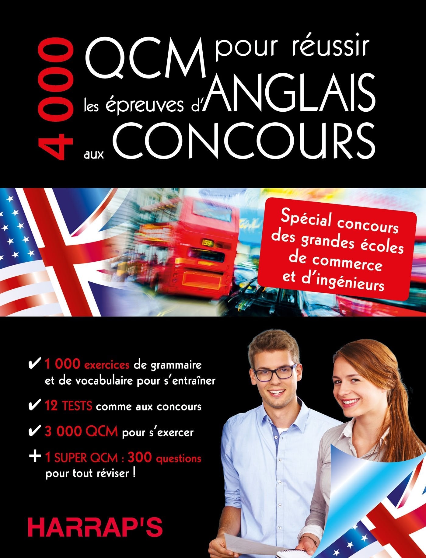 4000 QCM pour réussir l'anglais aux concours Business, Finance & Career