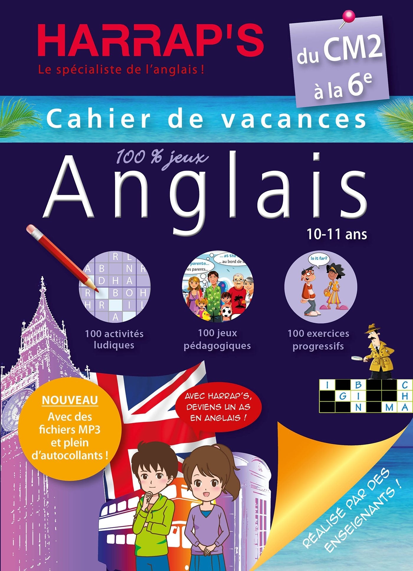 Cahier de vacances anglais du CM2 à la 6e book