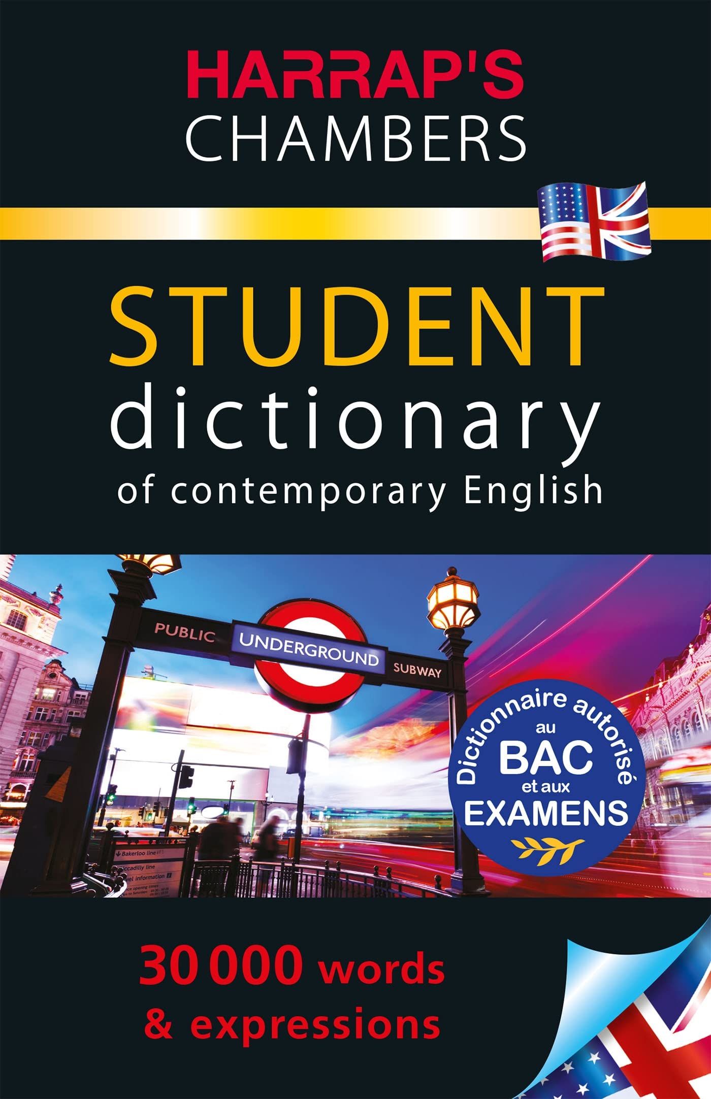 Harrap's Student dictionary of contemporary English - autorisé au BAC Foreign Languages ​​& Dictionaries