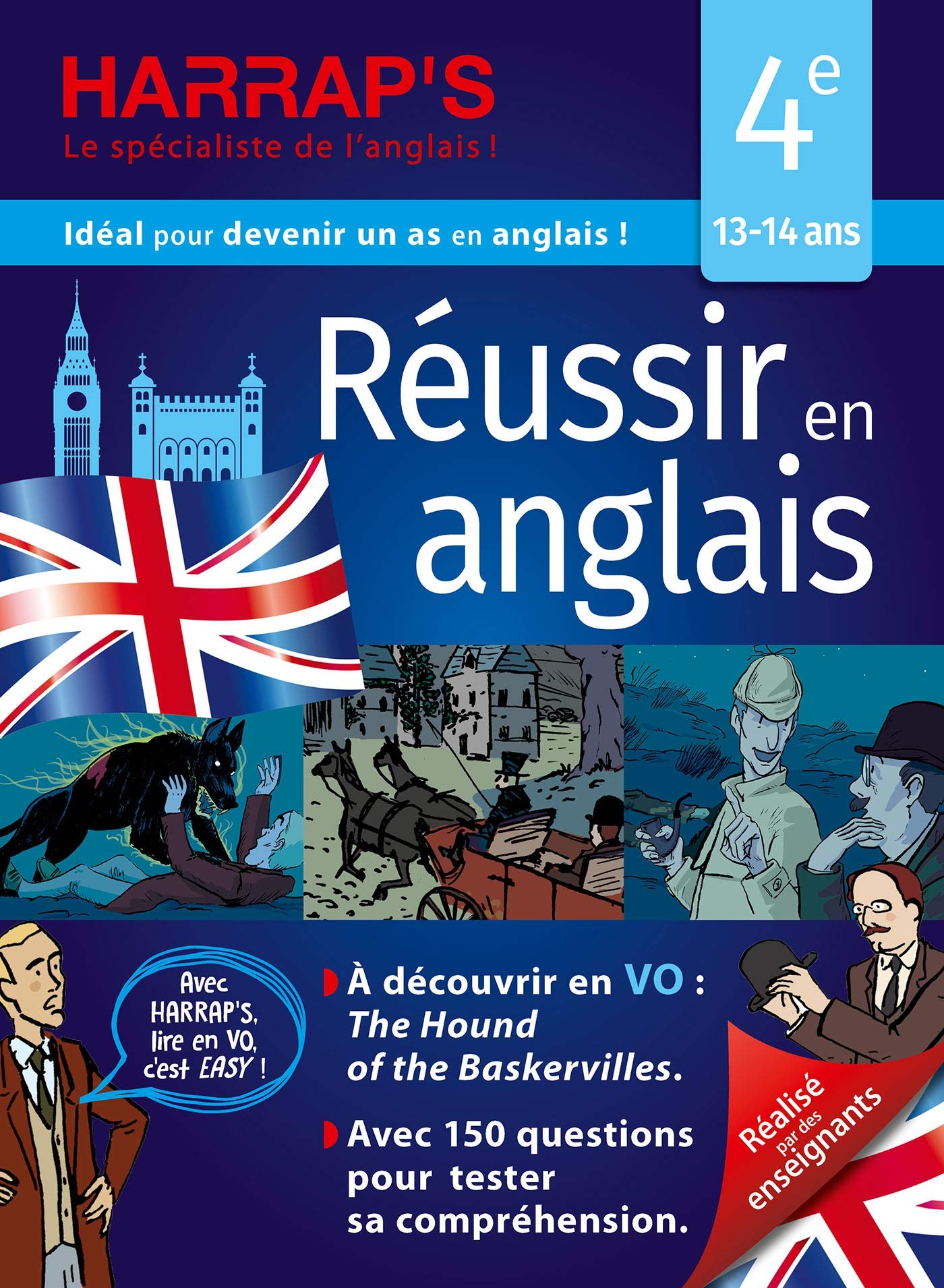 Réussir l'anglais en 4e: The Hound of the Baskervilles Professional & Reference Books