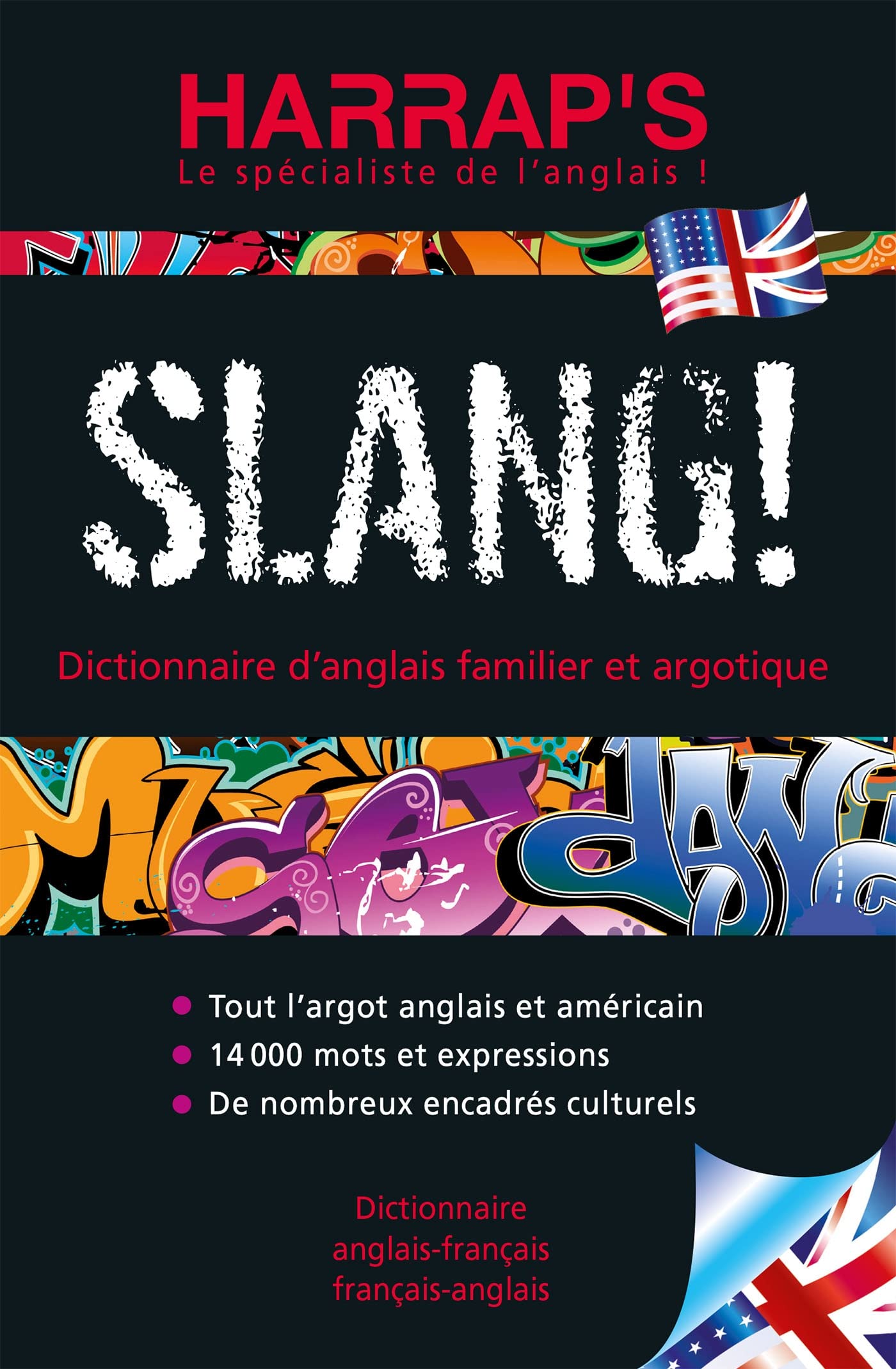 Harrap's slang - Dictionnaire d'argot anglais et américain: Dictionnaire d'argot et d'anglais familier Foreign Languages ​​& Dictionaries