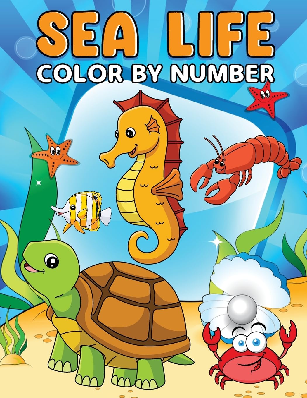 Sea Life Color By Number Tiptoi & Games