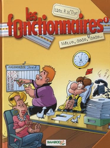 Métro, dodo, dodo...: Avec les 6 cartes de la famille "les fonctionnaires" pour le jeu des familles Bamboo book