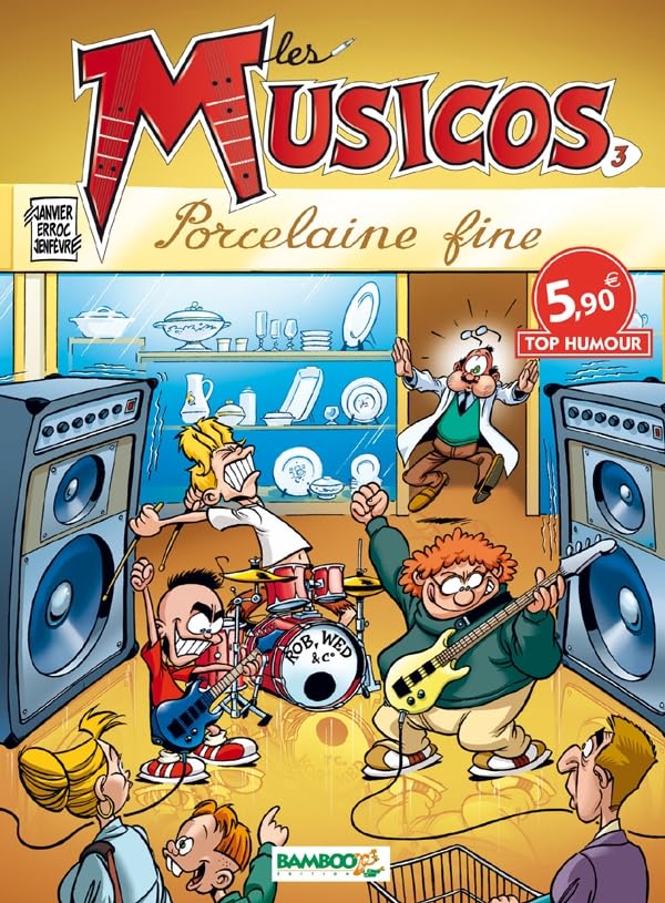 Les musicos T3 Top Humour book