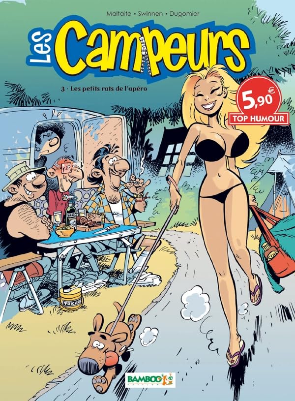 Les campeurs T3 Top Humour Books